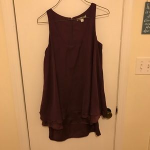 plum purple going out dress